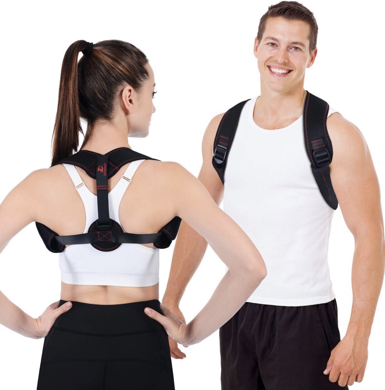Posture Corrector Back Support Brace Figure 8 Clavicle Upper Neck Pain Relief US