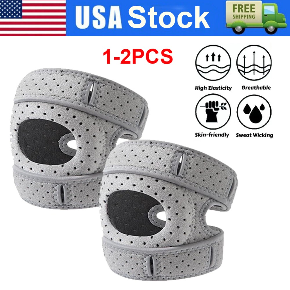 Knee Brace Support Adjustable Neoprene Patella Stabilizing Compression Straps