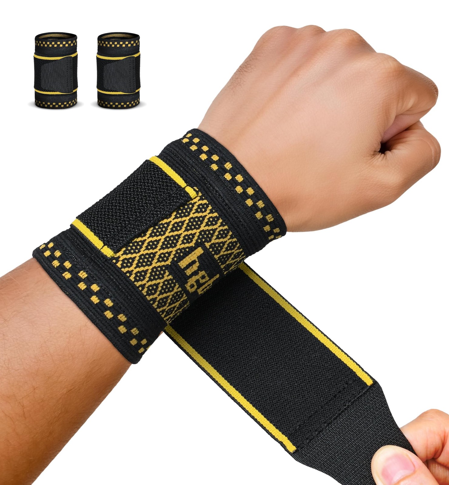 Copper Infused Compression Wrist Support Brace with Adjustable Medium,