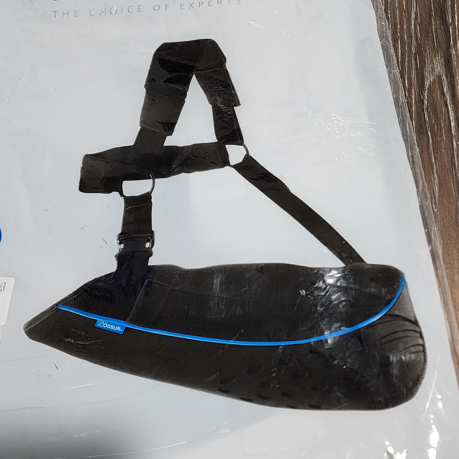 Ossur Form Fit Shoulder Brace Abduction Medical Sling Adult Size Medium Black