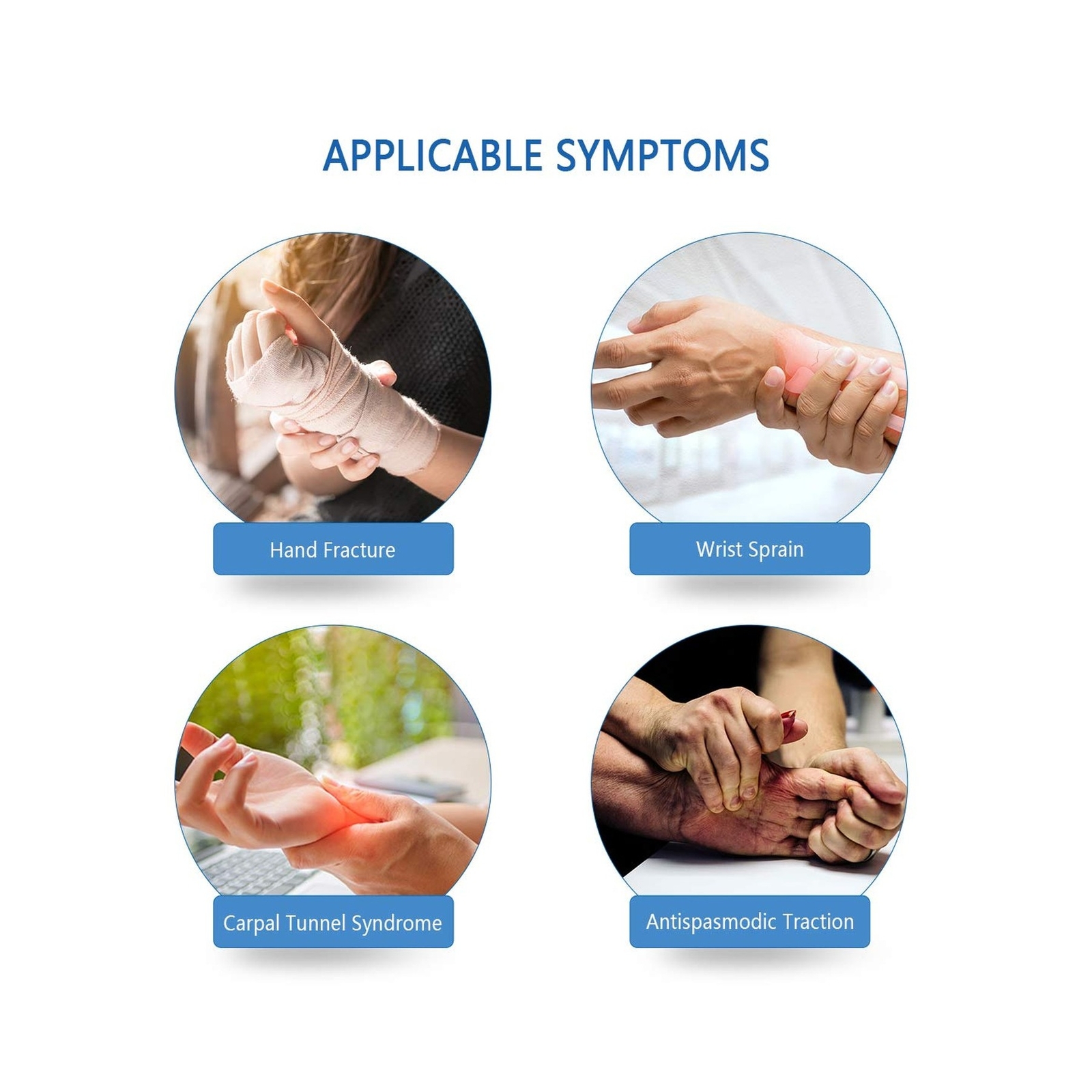 OSK Soft Functional Resting Hand Splint for Flexion Contractures – Stroke Han…