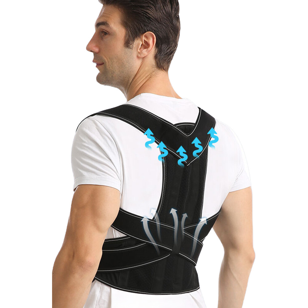 Invisible keel support back posture correction belt indoor and outdoor sports