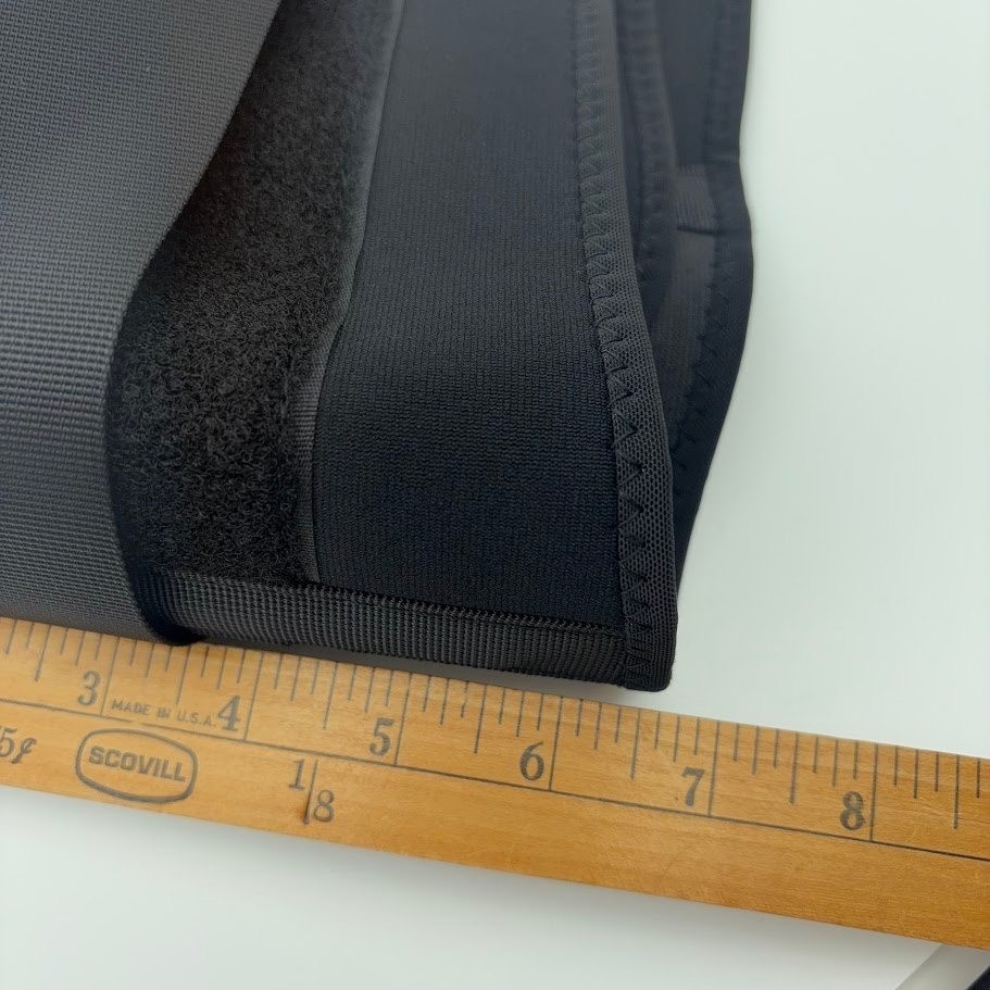 Copper Fit Advanced Back Pro Unisex 2XL/3XL Black Solid Compression Support Belt