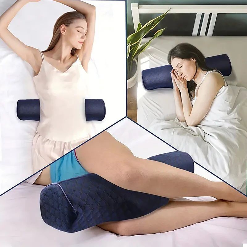 Cervical Traction Pillow Neck Shoulder Relaxer Chiropractic Stretcher for Pain R
