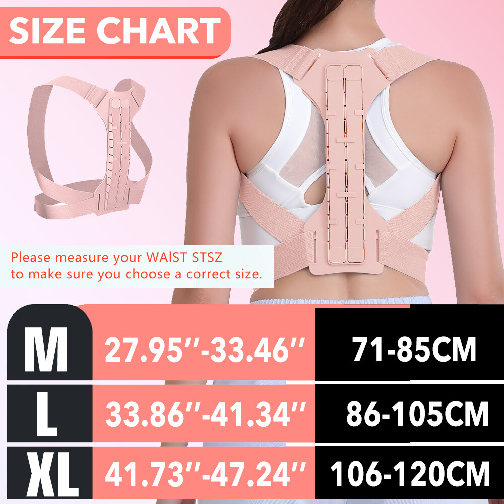 Posture Corrector Upper Back Brace Neck Shoulder Support Pain Relief Belt