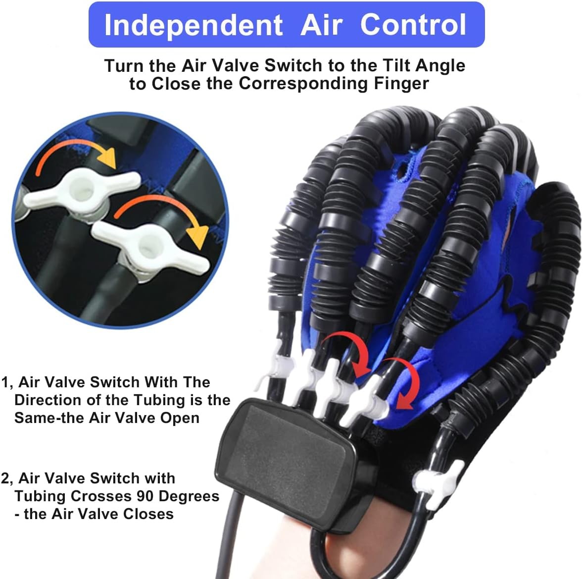 Rehabilitation Robot Gloves,Stroke Hemiplegia Hand Recovery Equipment,Hand Exerc