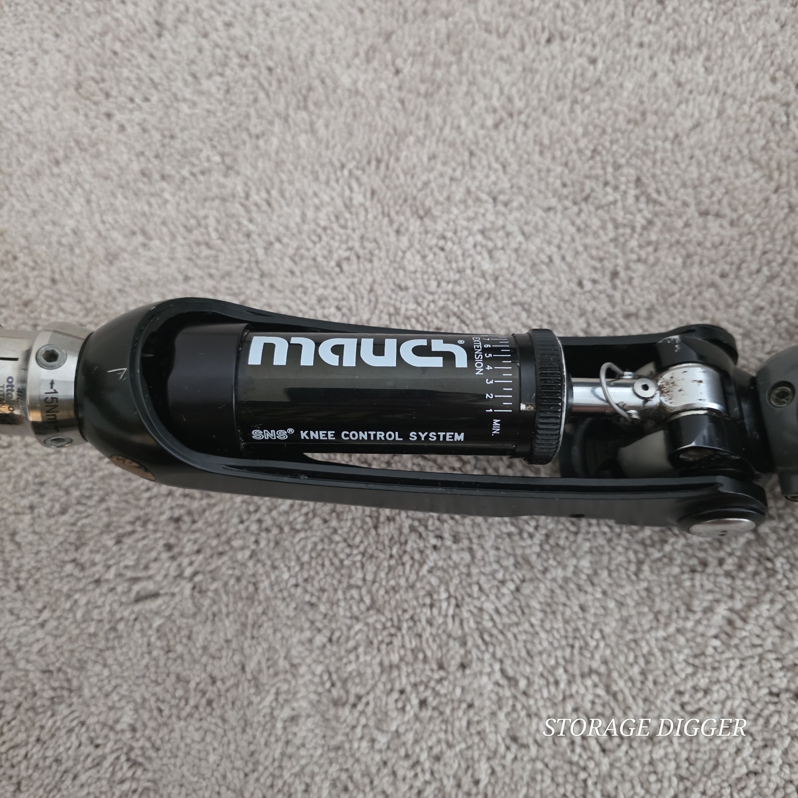 Ossur Pro Flex XC Mauch Prosthetic Left Leg Size 28 Cathegory 4 w/ Shell Sleeve