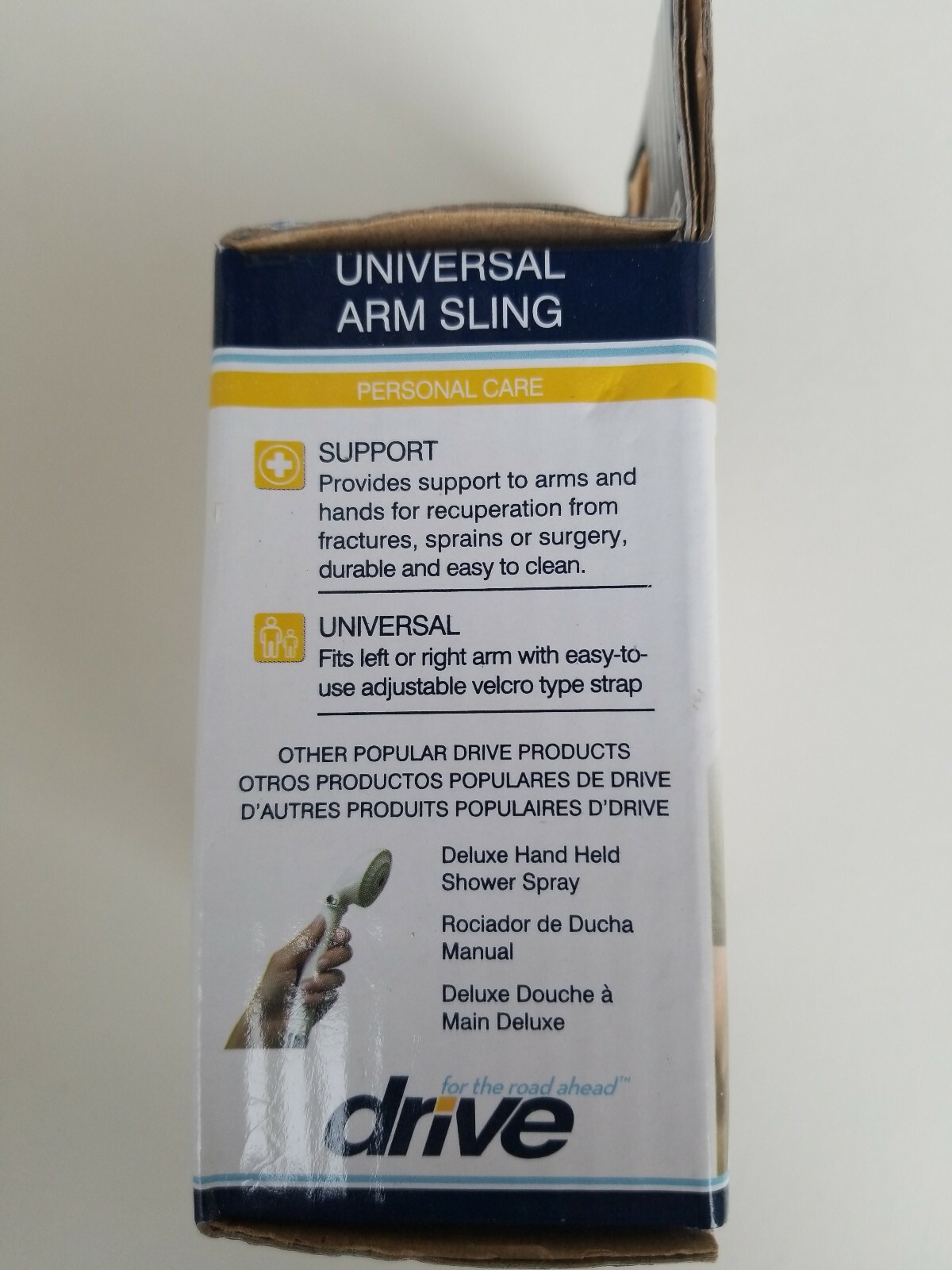 Drive Universal Arm Sling With Adjustable Hook and Loop Closure