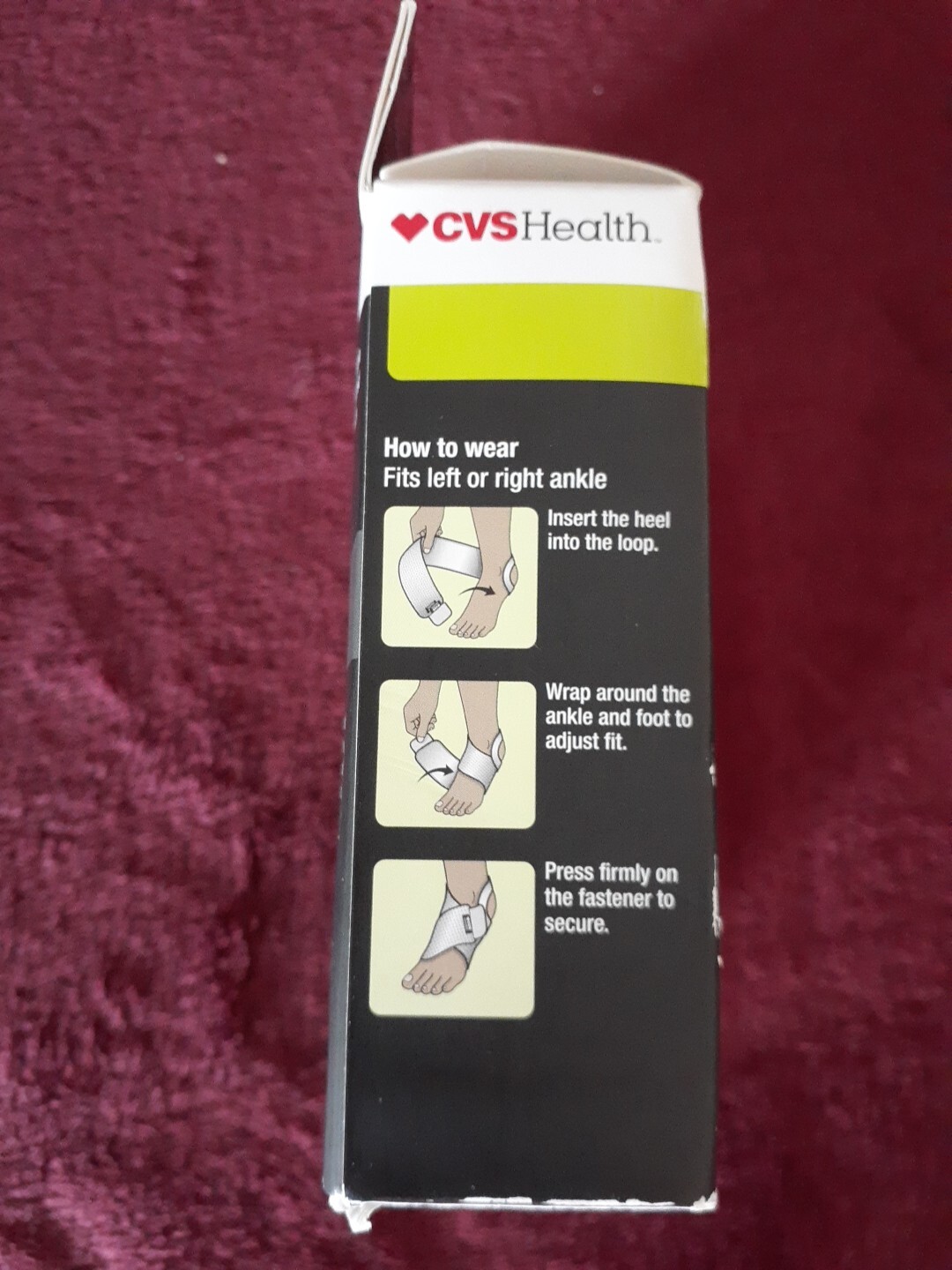 CVS Health Ankle Moderate Support Comfort Compression Support One Size