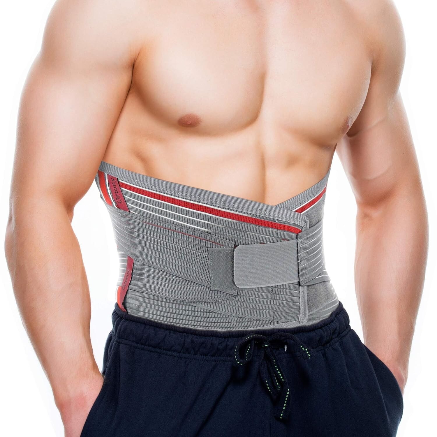 Breathable Lumbosacral Back Support Brace – Slim Design for Lower Back Relief