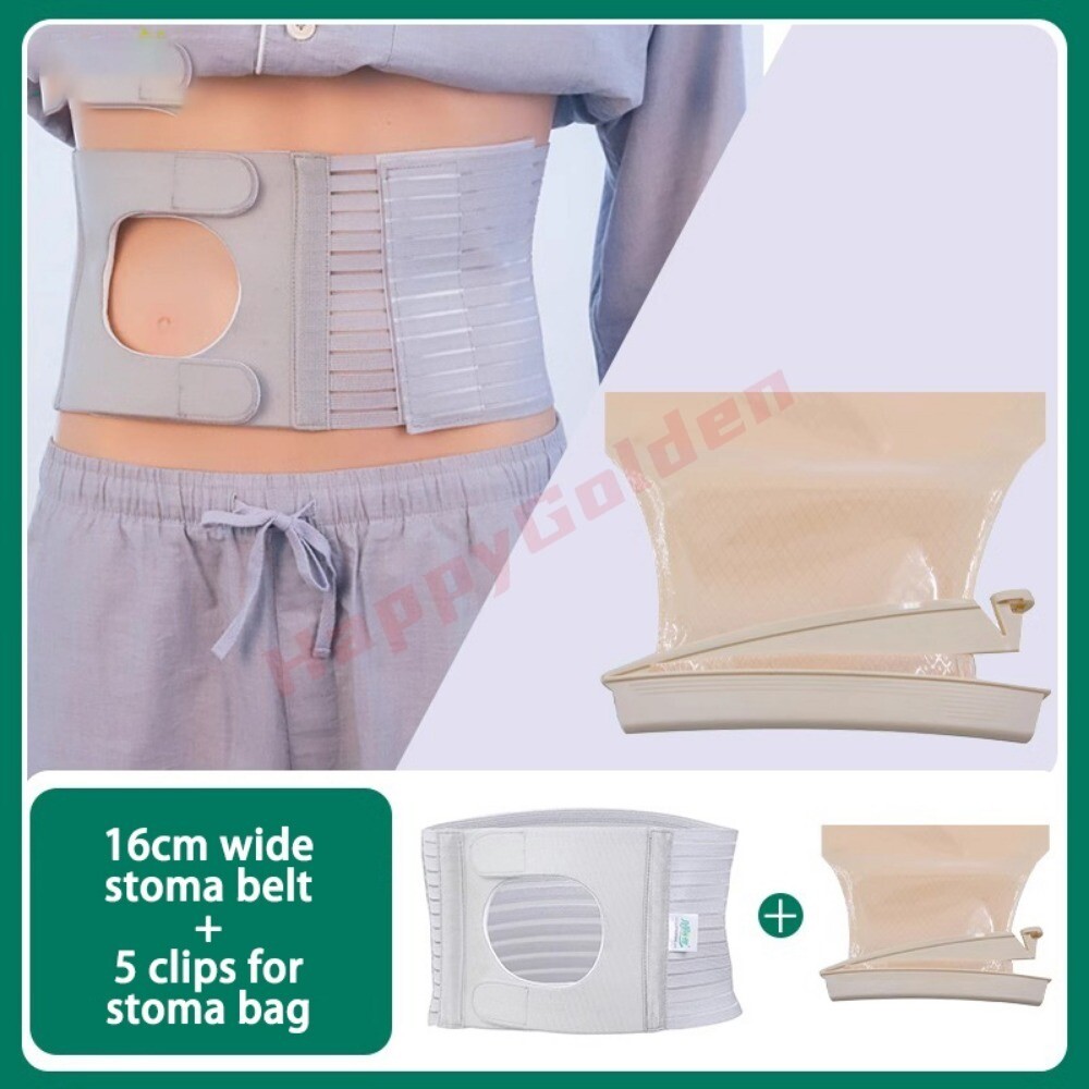Abdominal Ostomy Belt Adjustable Stoma Support Portable Ileostomy Colostomy Belt