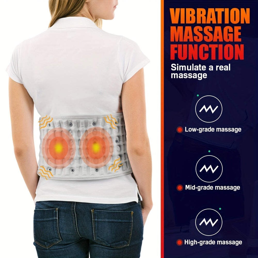 1pc Decompression Back Belt – Lower Lumbar Support Back Brace(Grey)