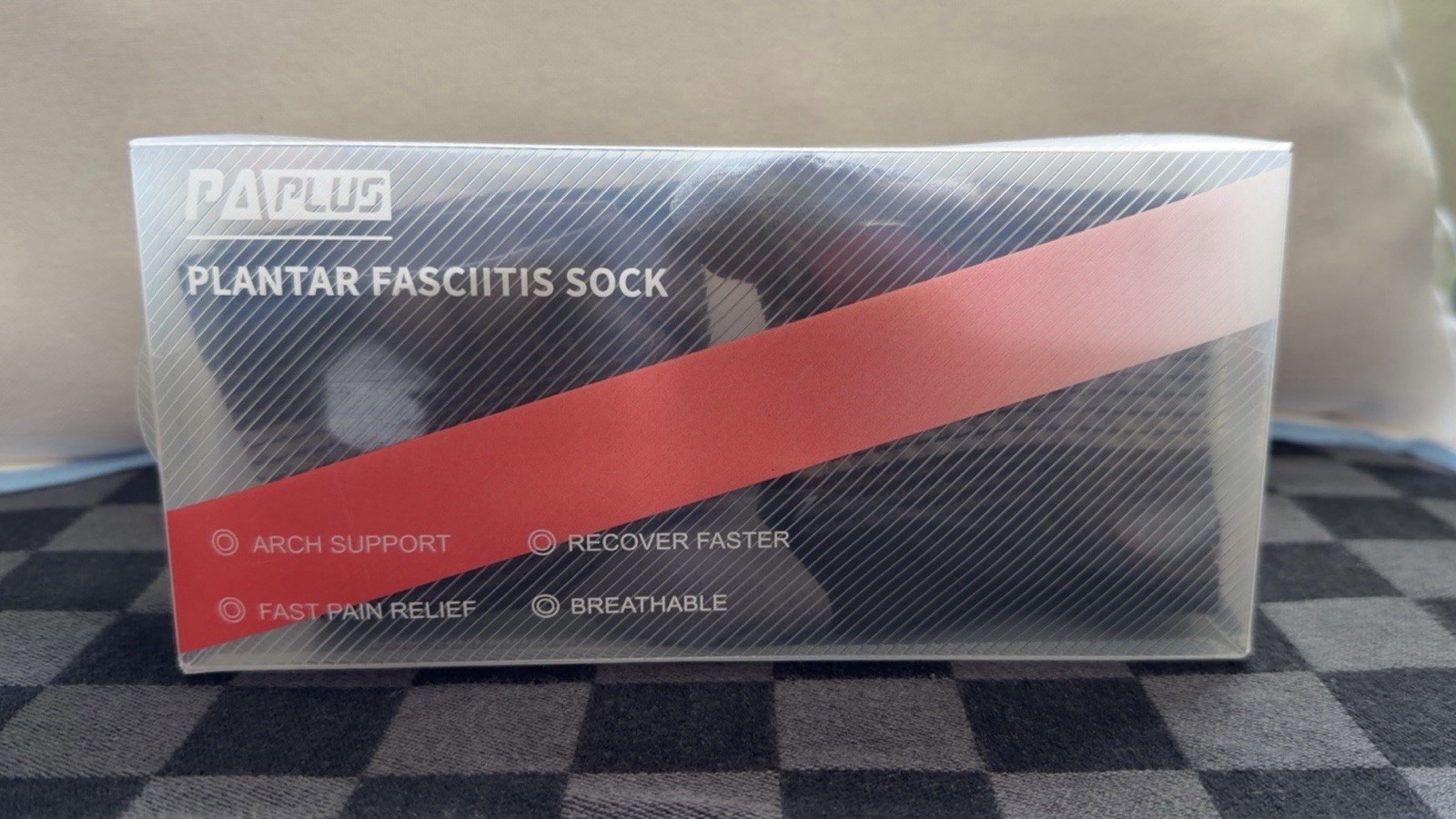 Plantar Fasciitis Socks 2 Pair Compression Achilles Arch Support Women Size 5/6