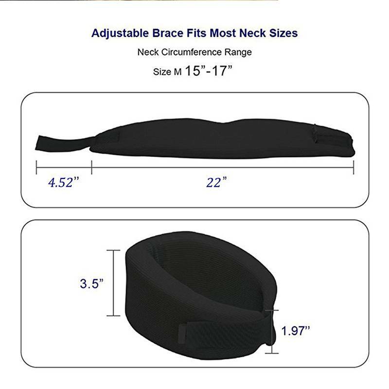 CFR Neck Support Brace Soft Foam Cervical Collar Sprain Spine Stabilizer Pain US
