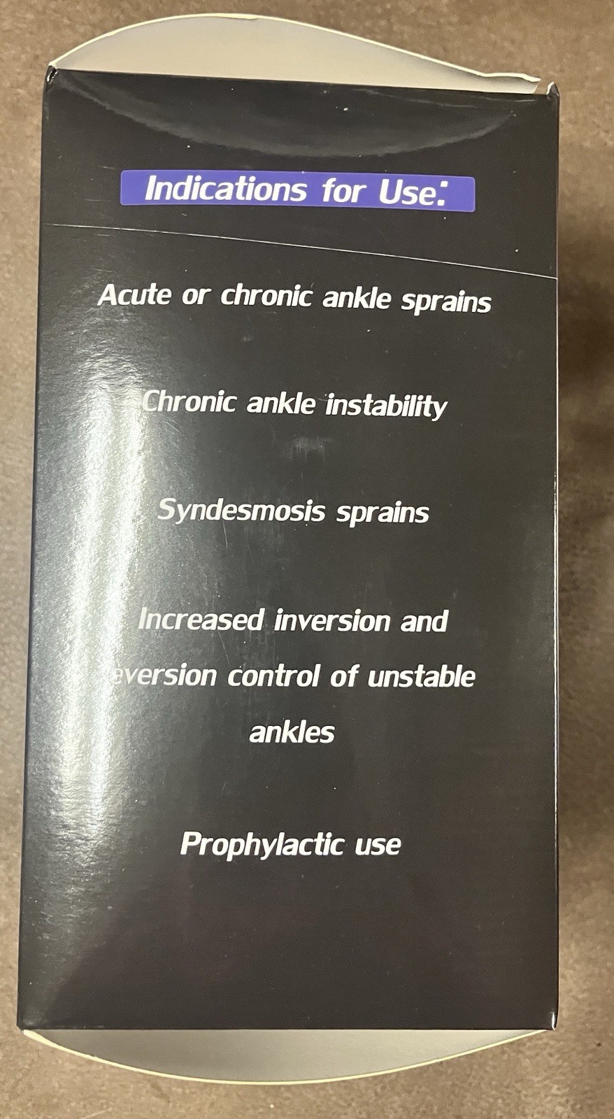 Comfortland Accord 3 III Ankle Brace Size Small Left New In Box NIB Free Ship