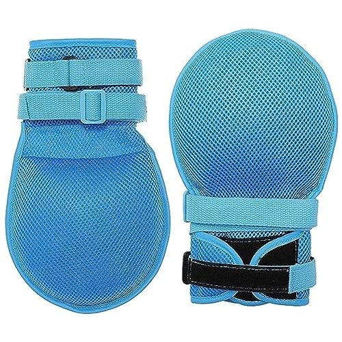 Dementia Restraint Gloves 2 Pack Safety Mitts For Elderly Unconscious ICU