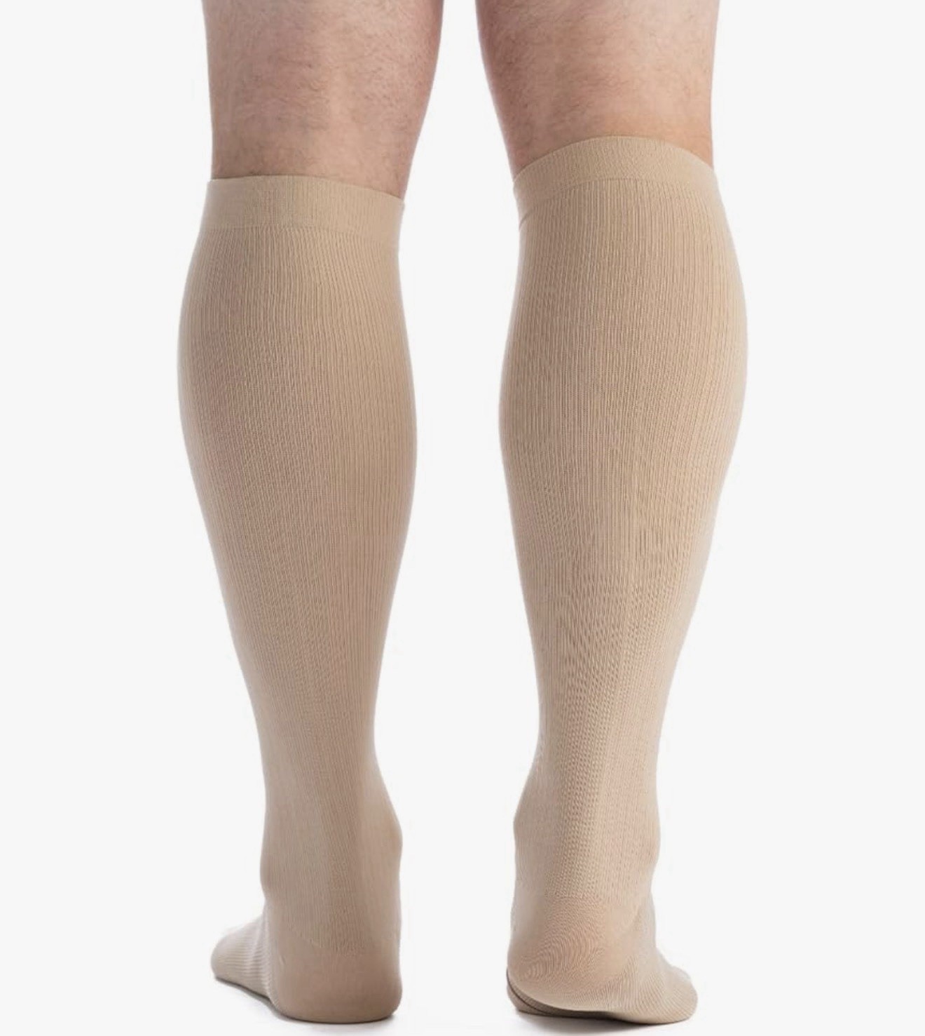 Mens USA Made Knee High 8-15 mmHg Graduated Compression Socks Mild Pressure XL