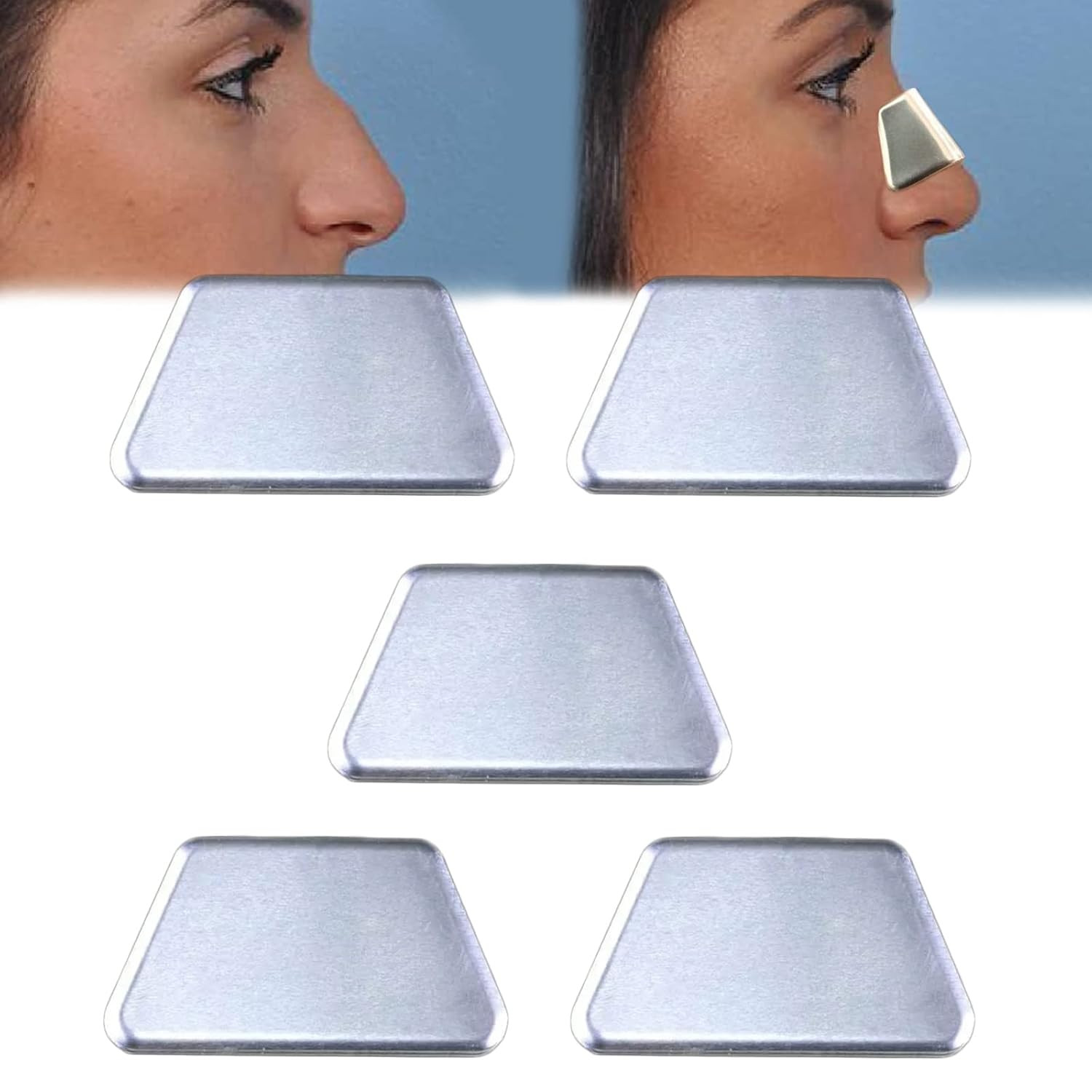 Aluminum Nasal Splints, External Nose Support Protector for Rhinoplasty Septopla