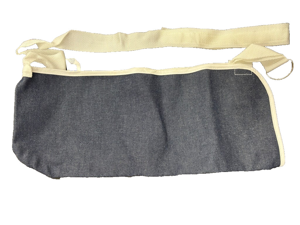 Flex-Support Closed Elbow Arm Sling, Denim, Large
