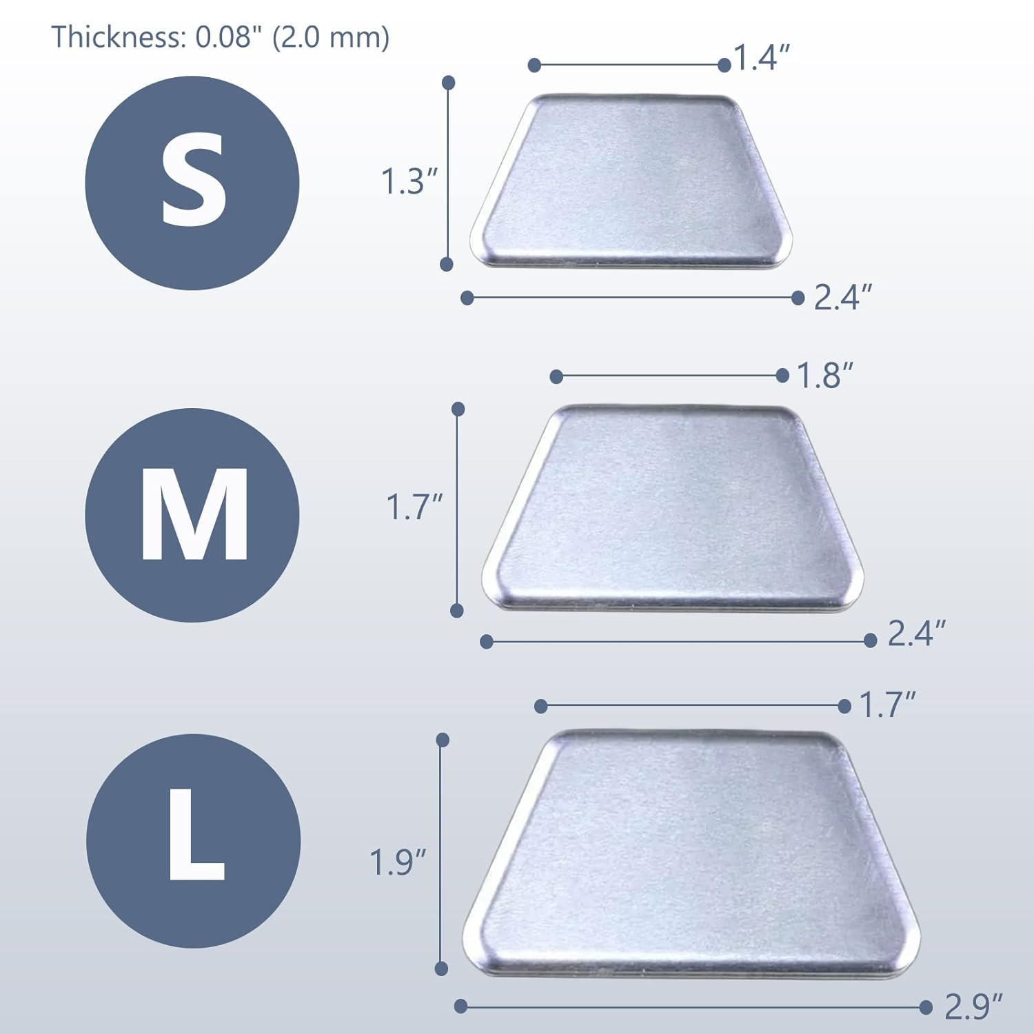 Aluminum Nasal Splints, External Nose Support Protector for Rhinoplasty Septopla