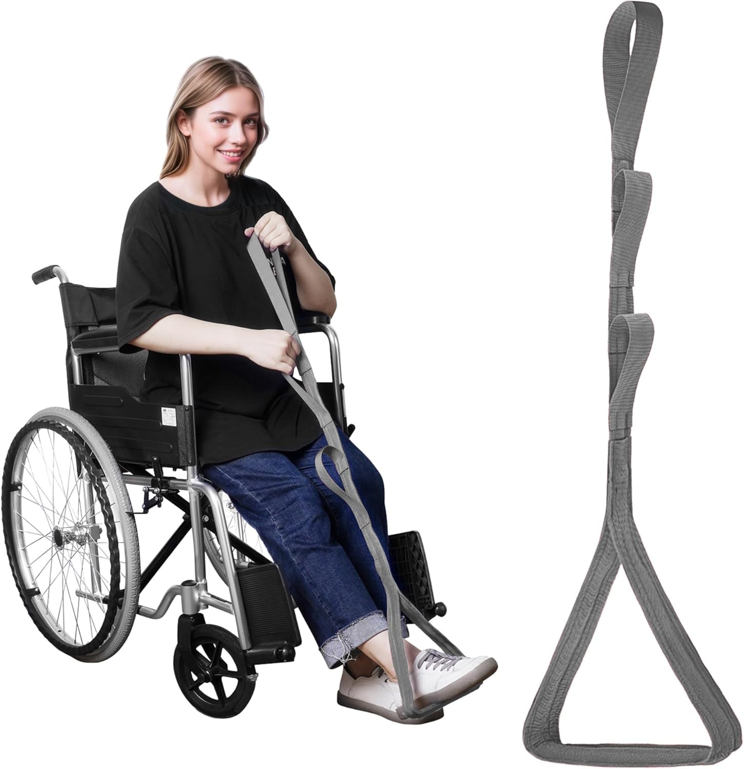 42 Inch Long Leg Lifter,Leg Lifter After Hip Replacement All Over W/ Aluminum