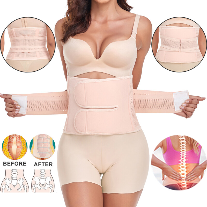 Postpartum Belly Band Abdominal Binder Post Surgery C-section Recovery Support