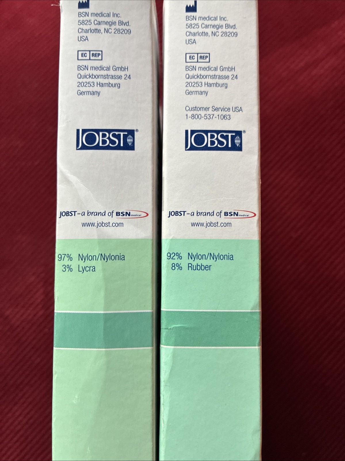 Jobst Men’s Dress Support Compression Socks 8-15 mmHg Sz L 2 Pair Black Knee CT