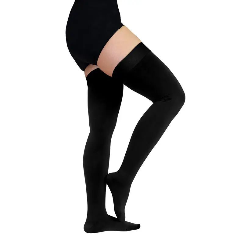 30-40 mmHg Medical Compression Stockings Thigh High Surgical Socks Varicose Pain