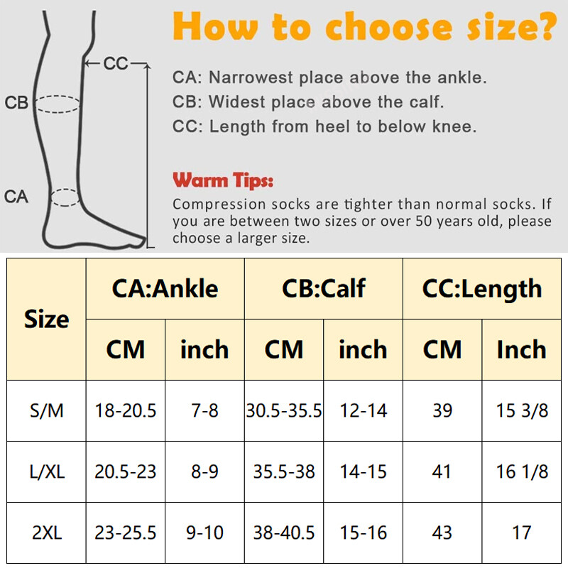 Zipper Compression Socks Graduated 20-30mmHg Flight Stockings Open Toe Support