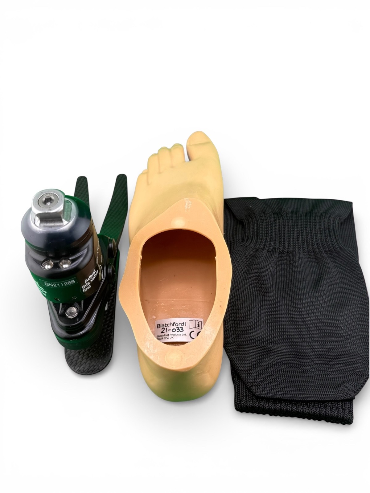 Blatchford echelon hydraulic prosthetic foot, size 24, left, category 5. Perfect