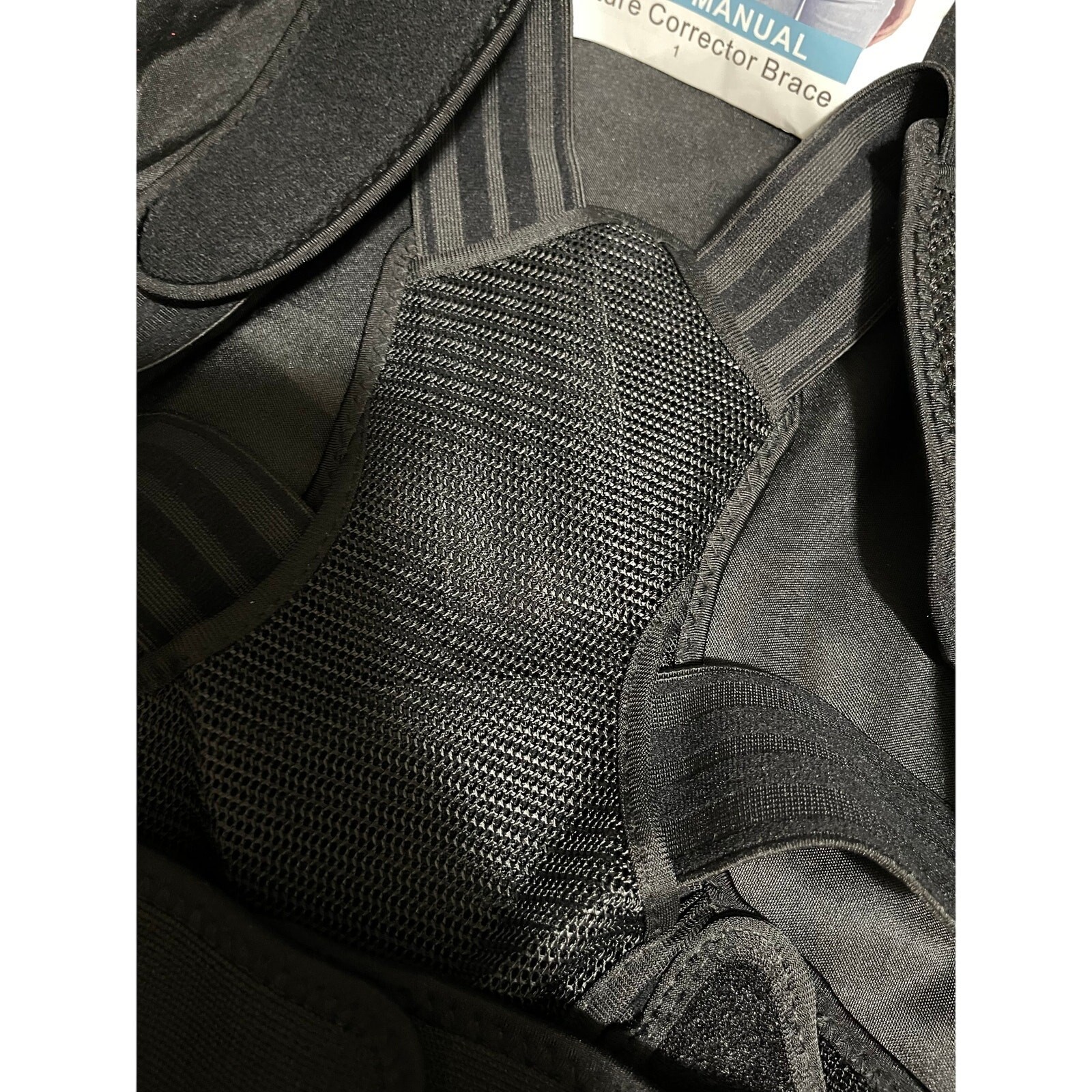 New in Bag Black Posture Corrector for Back – Unisex