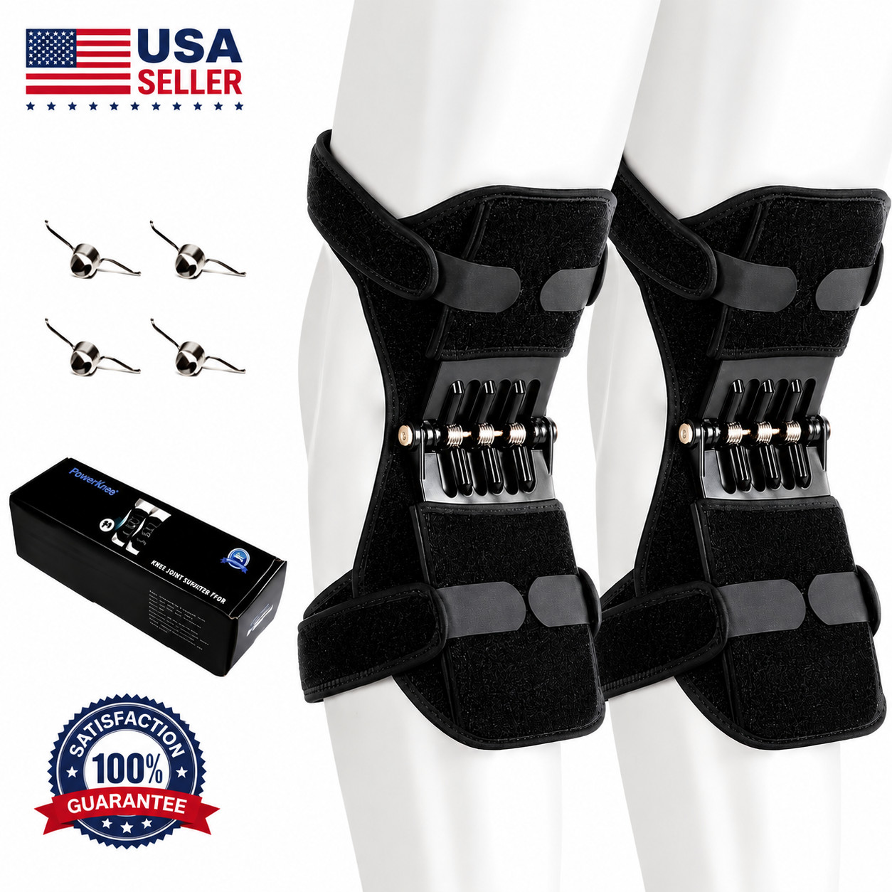 Knee Booster Spring Power Lift Knee Brace Support for Sports Climbing