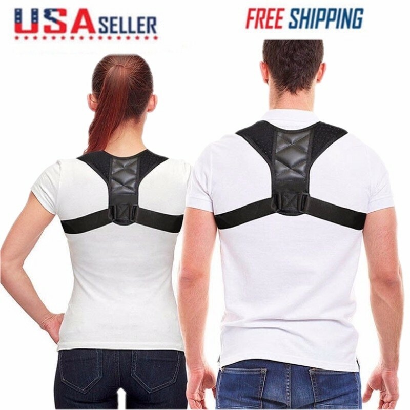 Elastic Posture Corrector Correction For Women /Men Brace Belt Back Should Top
