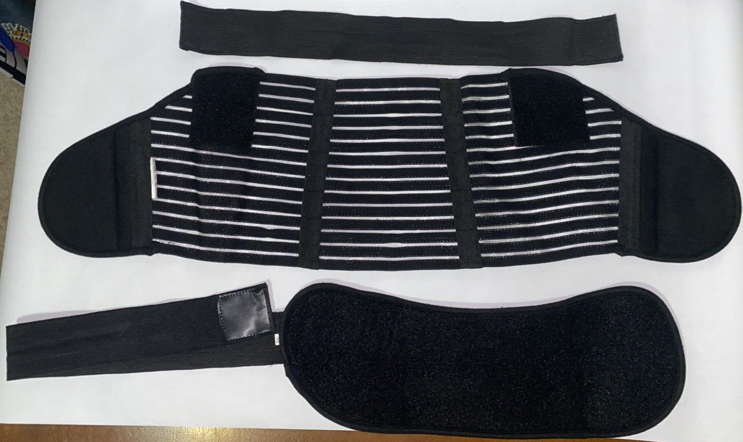 Neo Tech Care Maternity Belt Medium NTC T007 Black Adjustable Straps