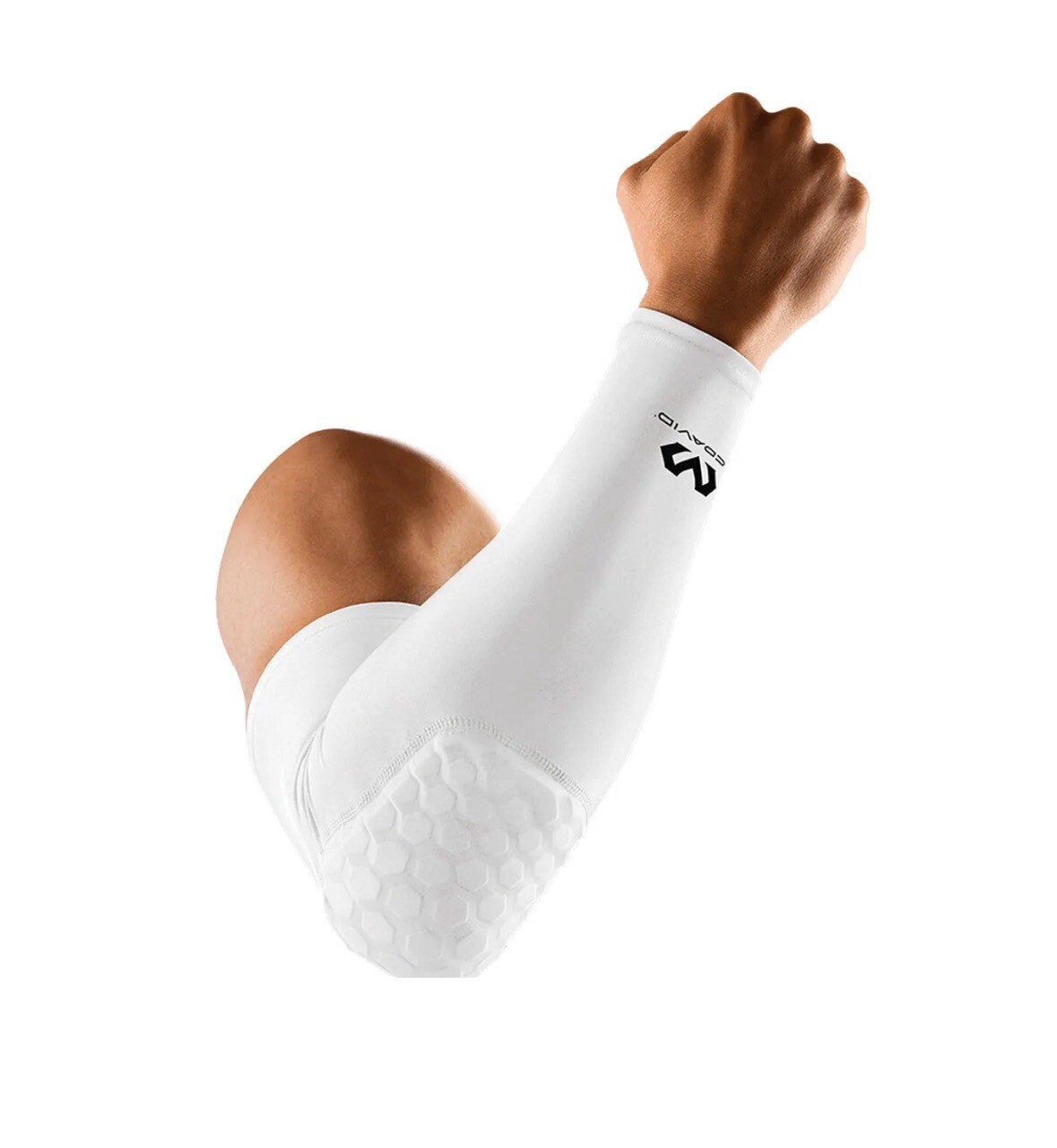 McDavid Adult HEX Protective Shooter Arm Sleeve – White