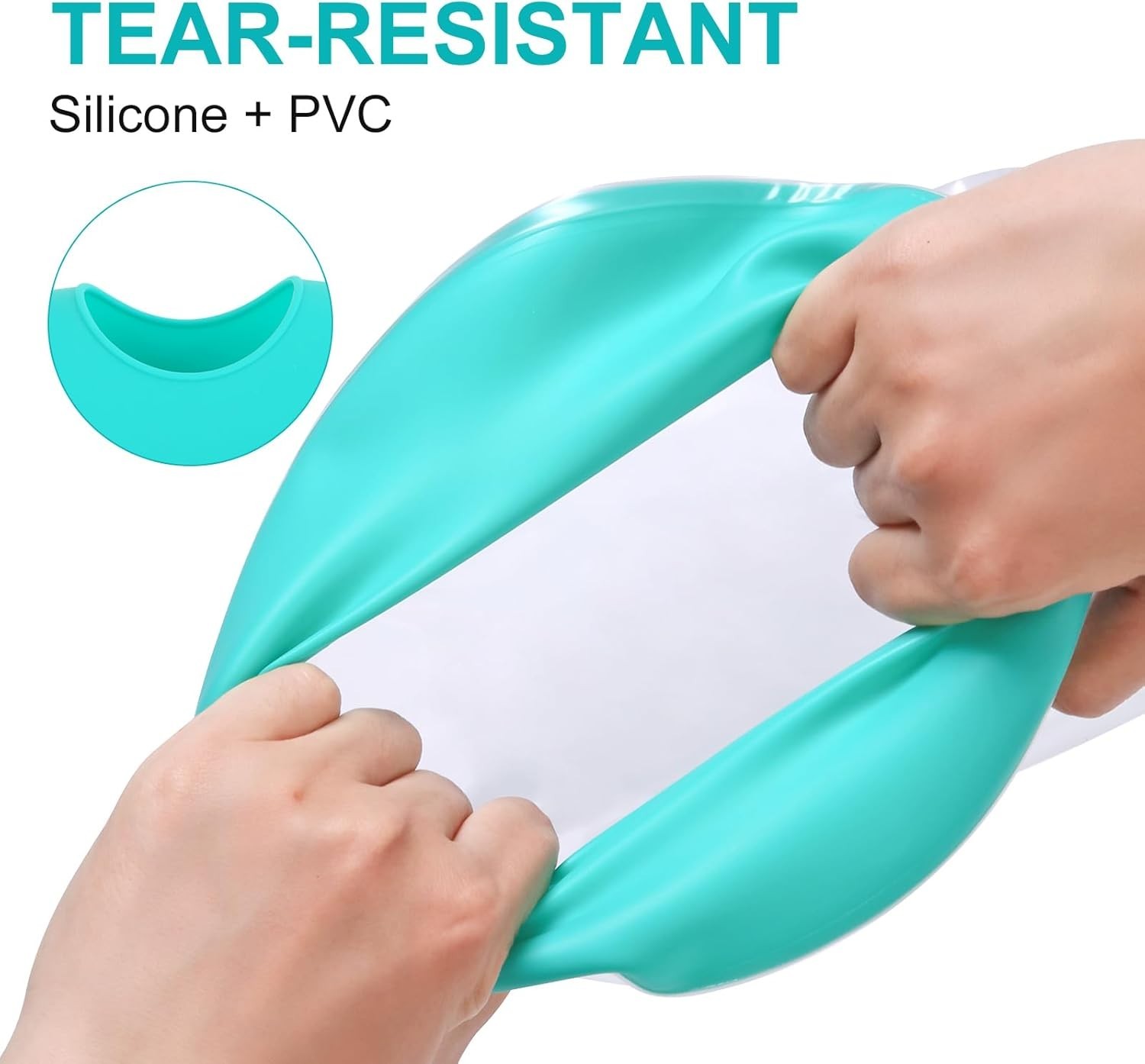 Waterproof Leg Cast Cover for Showering, Reusable Shower Sleeve for Foot Afte…
