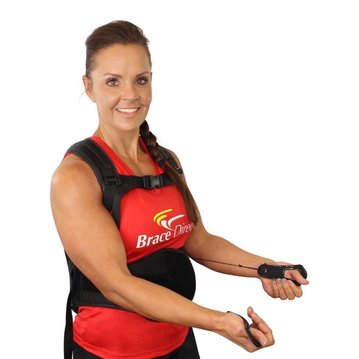 Rigid Posture Corrector Back Brace with Adjustable Back Straightener