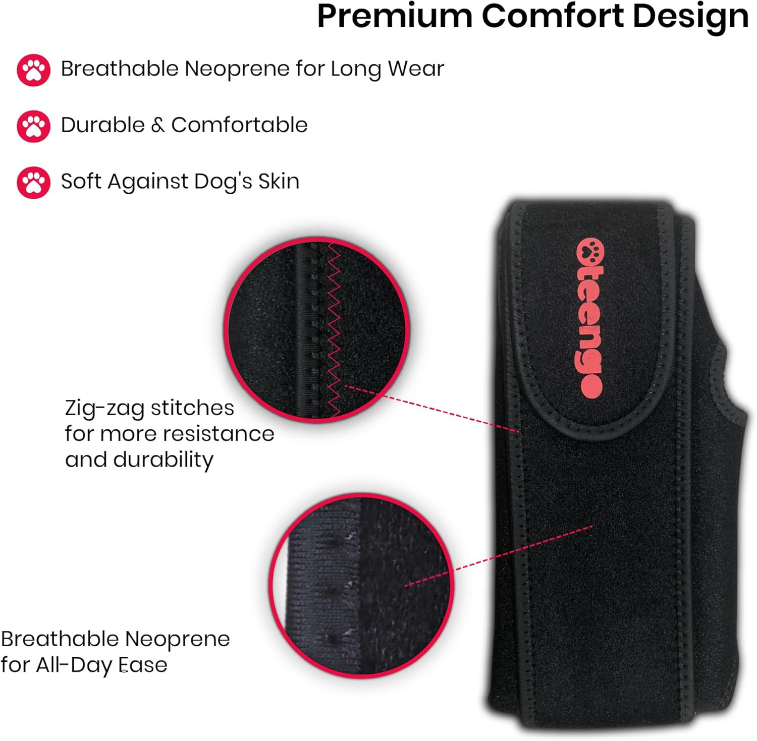 Dog Knee Brace for Torn ACL Hind Leg Dog Knee Braces for Back Leg Torn ACL Knee