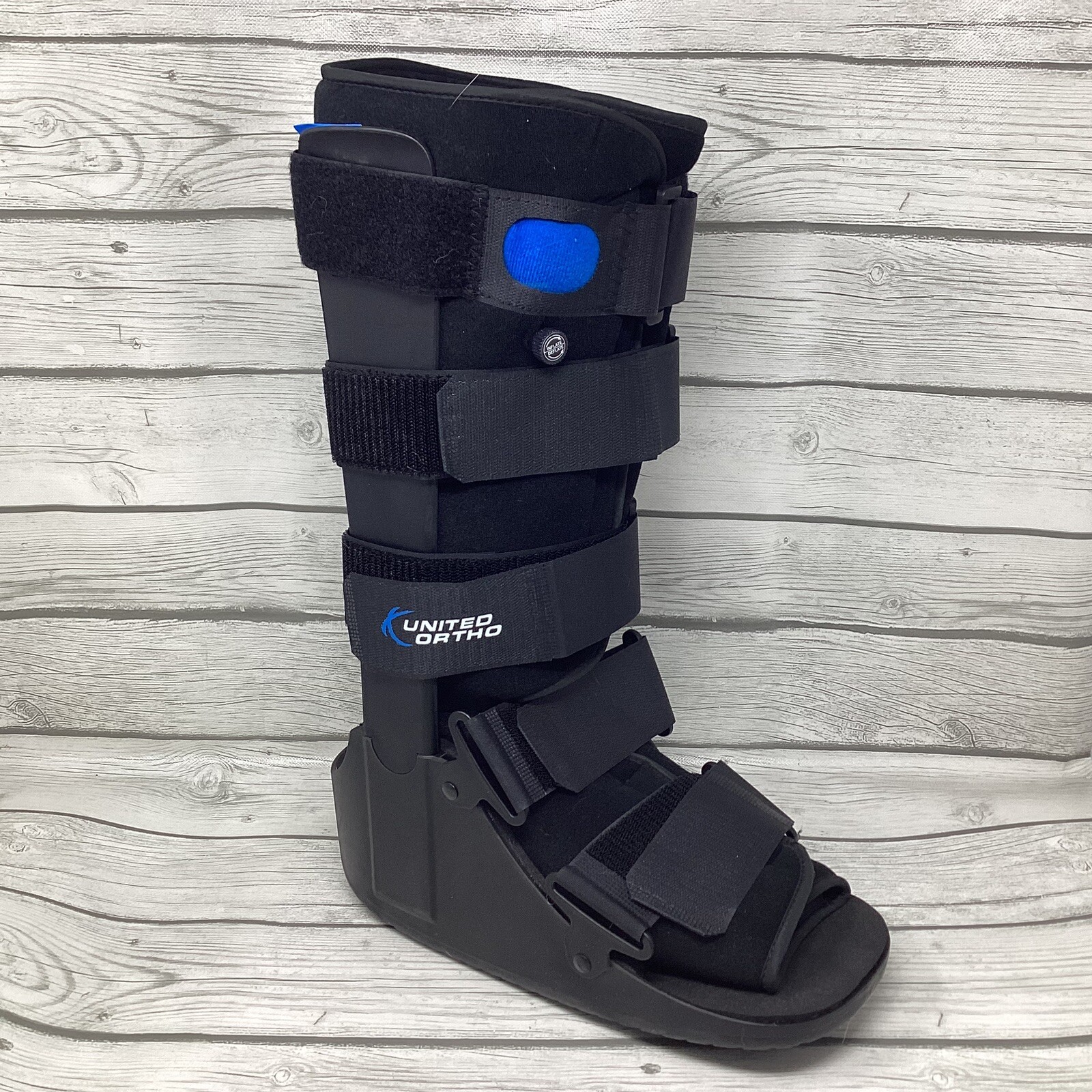 United Ortho Air Cam Walker Fracture Tall Boot Large Black Universal Right Left
