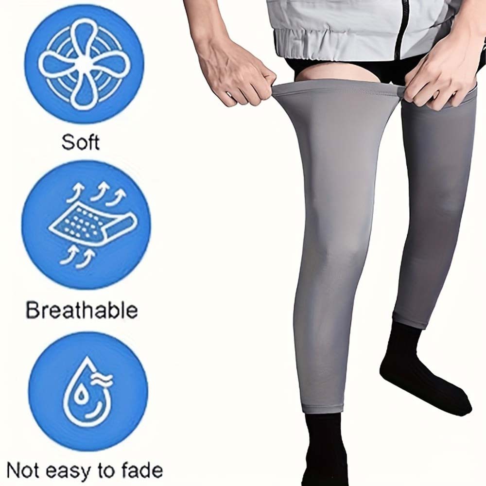 Comfortable Non-Slip Stretchable One-Size-Fits-Most Soft Compression Leg Sleeves