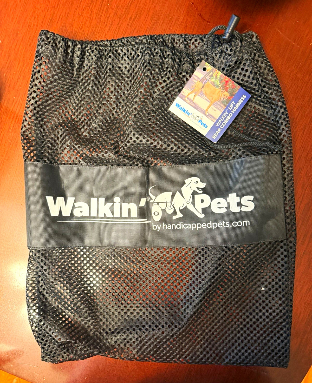 Walkin’ Pets Rear Lift Support Harness Brace XL WLHR5-XL Black/Blue/Red