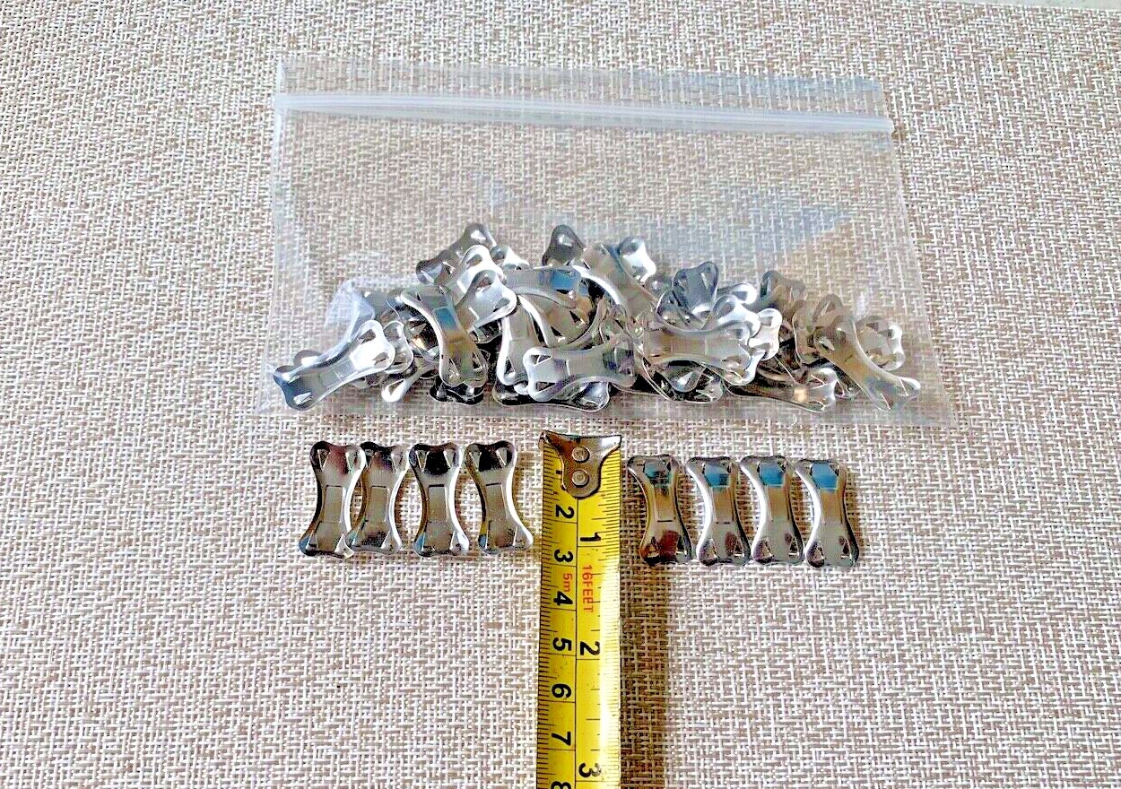 BAG OF 70 METAL CLIPS For Elastic Bandages Spares for BANDAGES Type Body Wrap