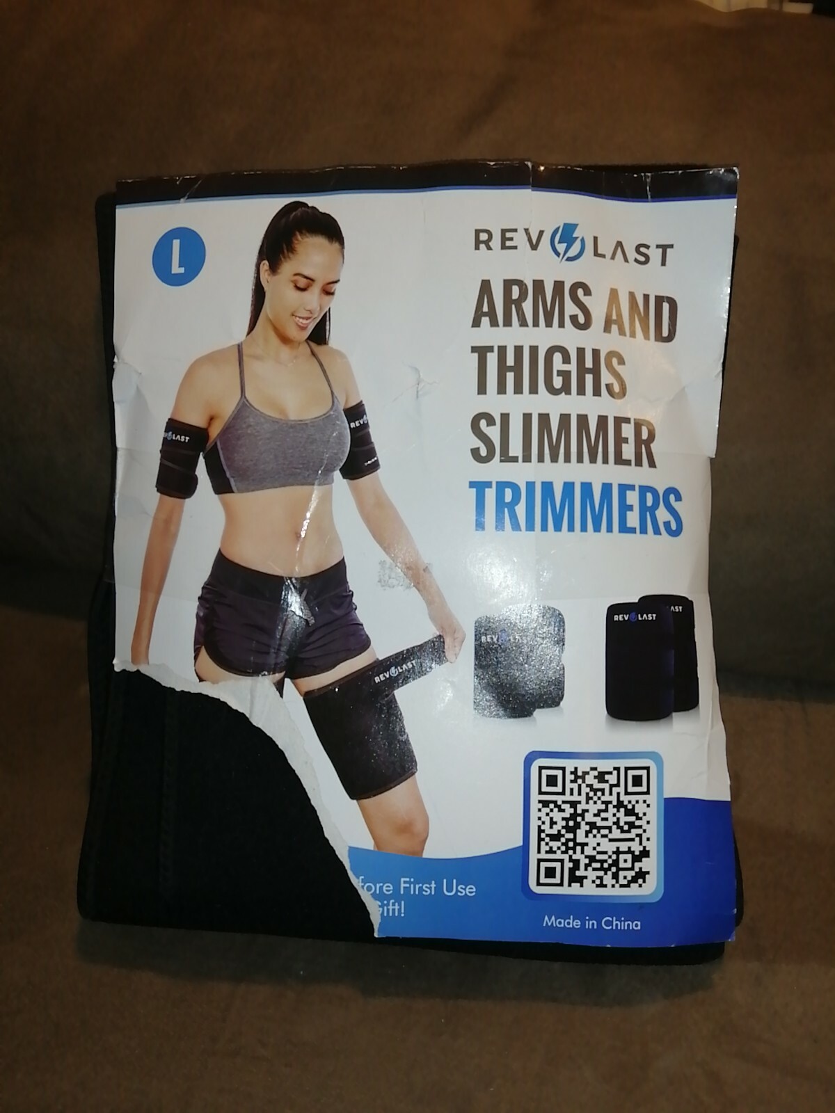 Revolast Body Wraps for Arms and Thighs Slimmer Trimmers Reduce Cellulite Large