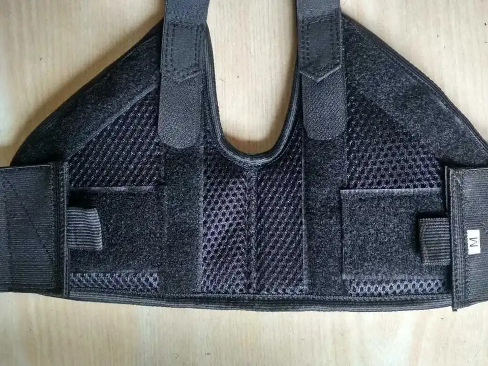 Double Inguinal Padded Hernia Support Belt Truss brace Hania Belt size S M L XL