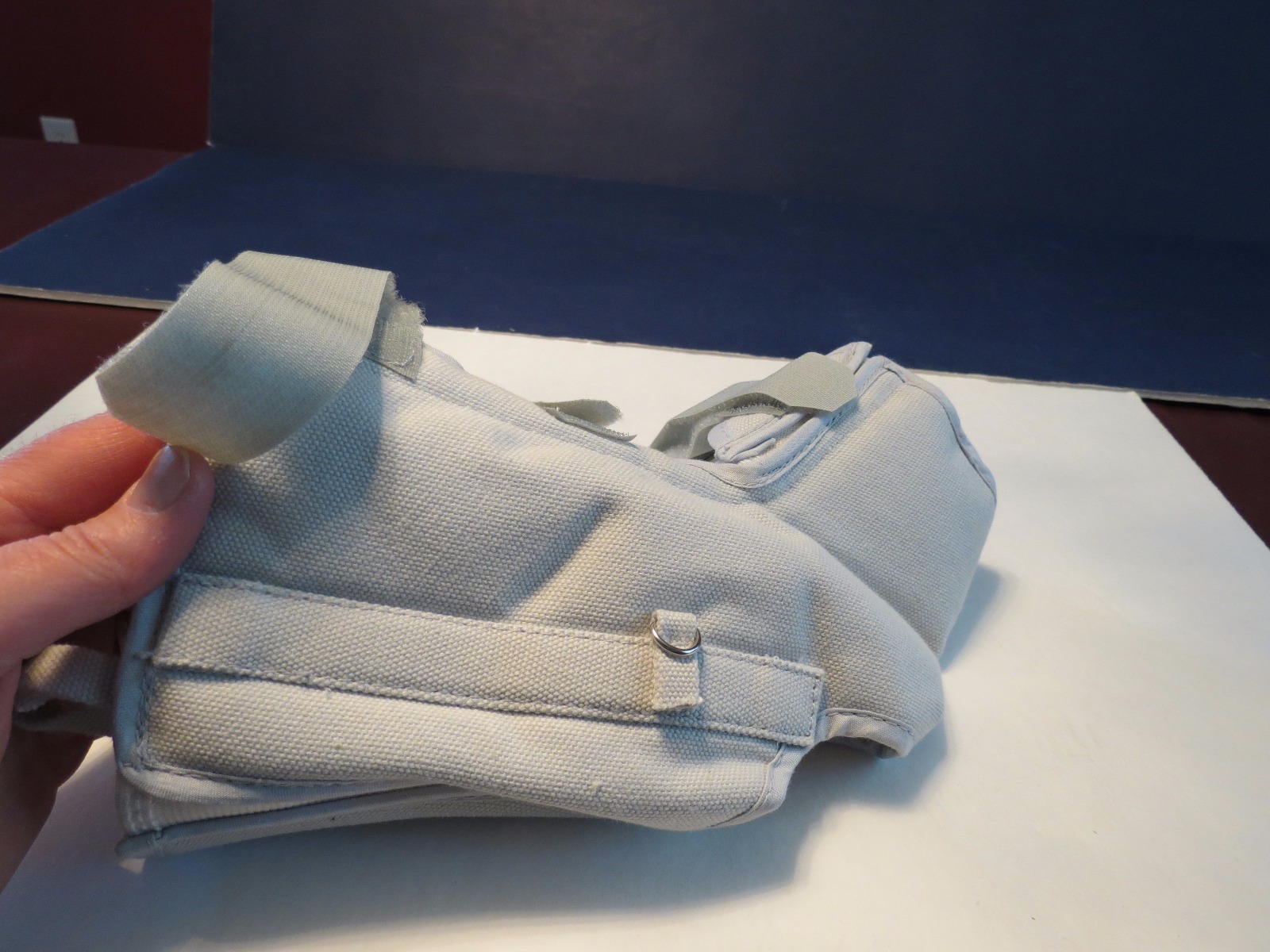 New Ankle Support canvas hook and latch system x large *