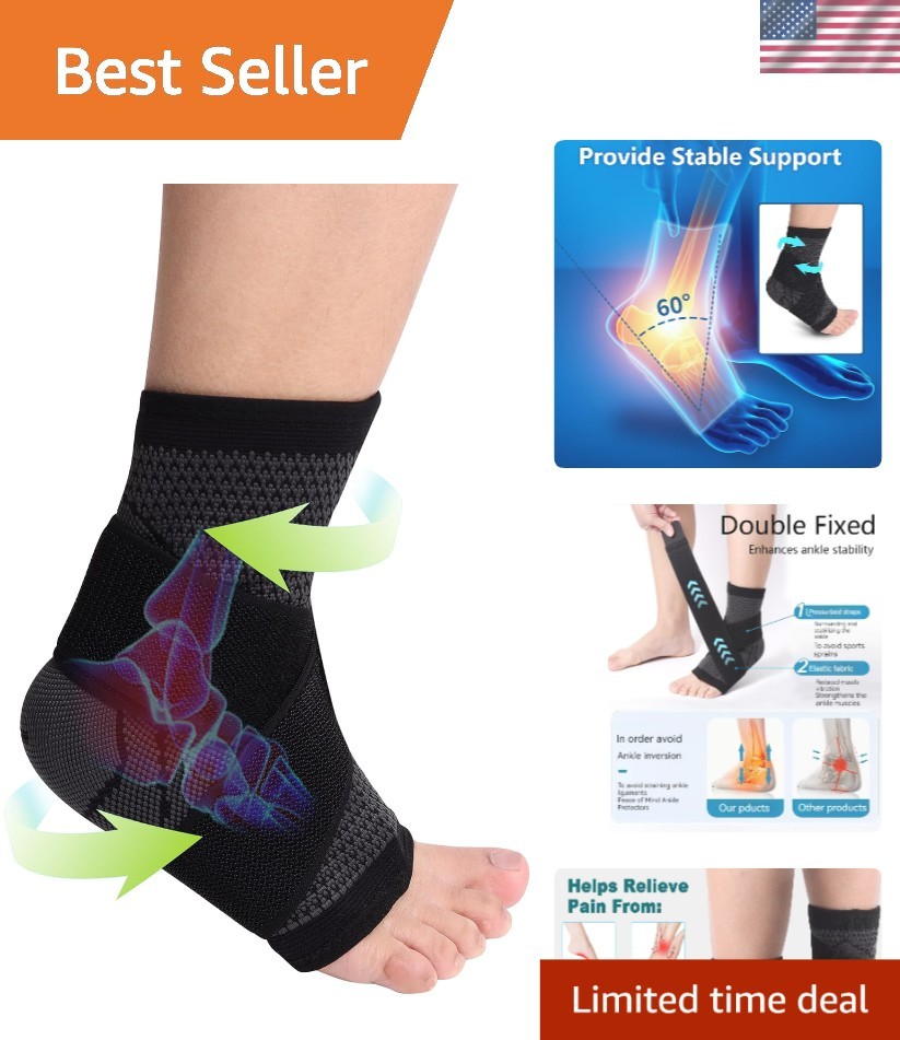 Adjustable Foot Brace for Achilles Tendonitis – Lightweight & Non-Slip Design