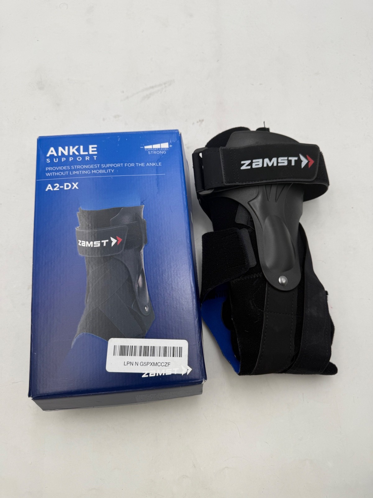 Zamst A2-DX Ankle Support Brace Left L Strong Stabilizer Sports Injury Recovery
