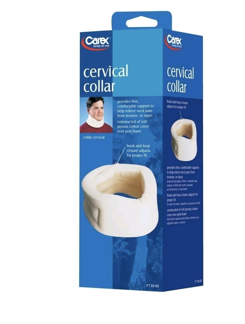 Carex Cervical Collar For Neck Pain – Neck Brace For Neck Pain Relief New Open
