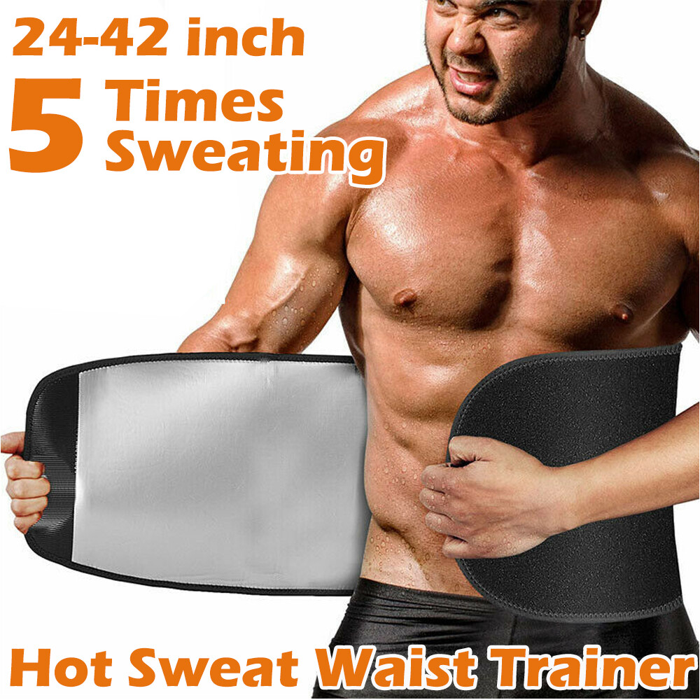 Exercise Wrap Belt Burn Fat Sweat Weight Loss Sport Body Shaper Waist Trimmer