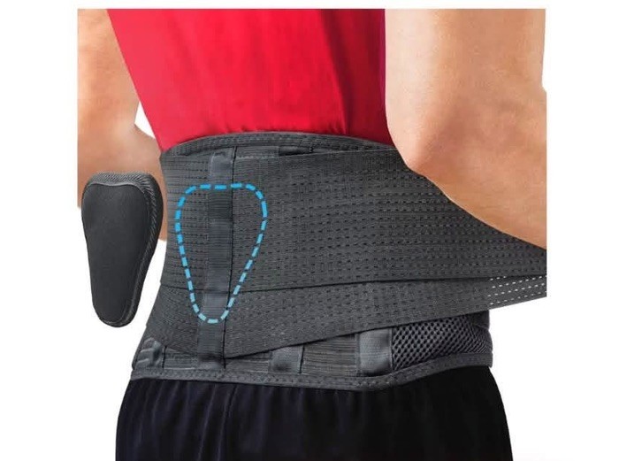 Sparthos Back Brace for Lower Back Pain – Immediate Relief from Sciatica, Medium